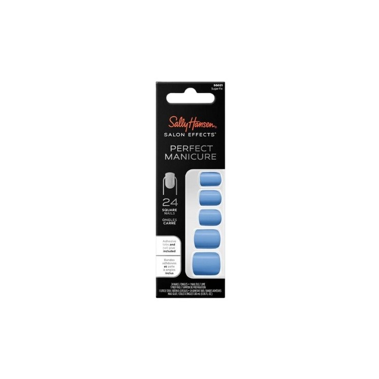 Sally Hansen Salon Effects Perfect Manicure Tipsy do paznokci Sugar Fix 24 sztuki