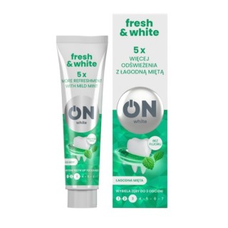 ON WHITE FRESH Whitening toothpaste Mild mint 75 ml