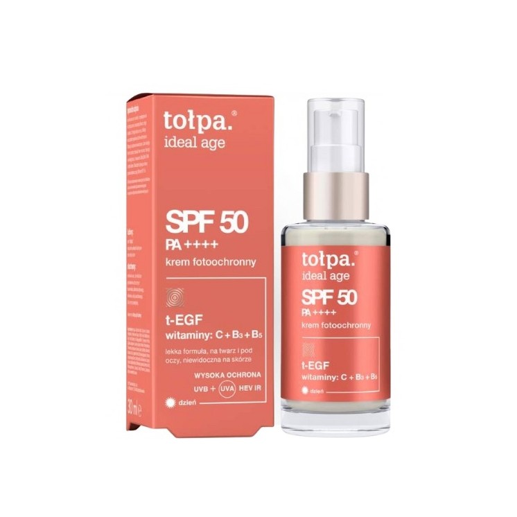 Tołpa Ideal Age SPF50 Krem do twarzy fotoochronny 50 ml