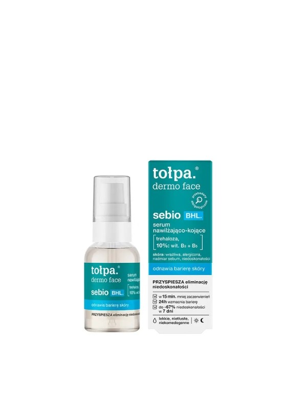 Tołpa Dermo Face Sebio BHL Serum do twarzy nawilżająco-kojace 30 ml