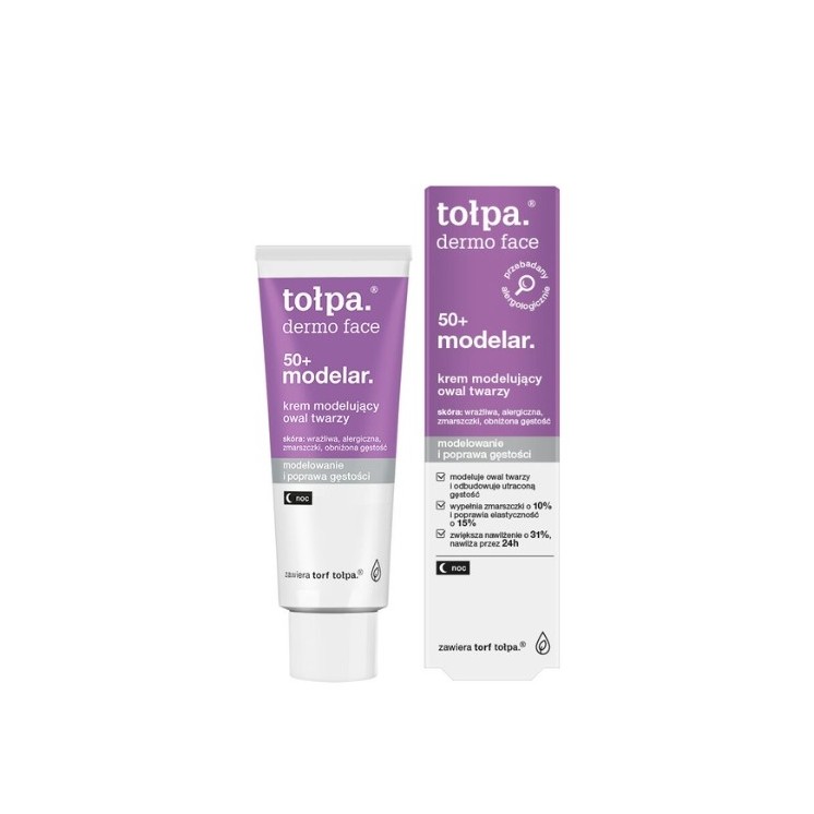 Tołpa Dermo Face Modelar 50+ Krem modelujacy na noc 40 ml