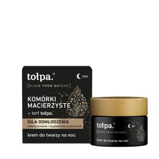 Tołpa Black From Nature Night face cream Stem Cells 50ml