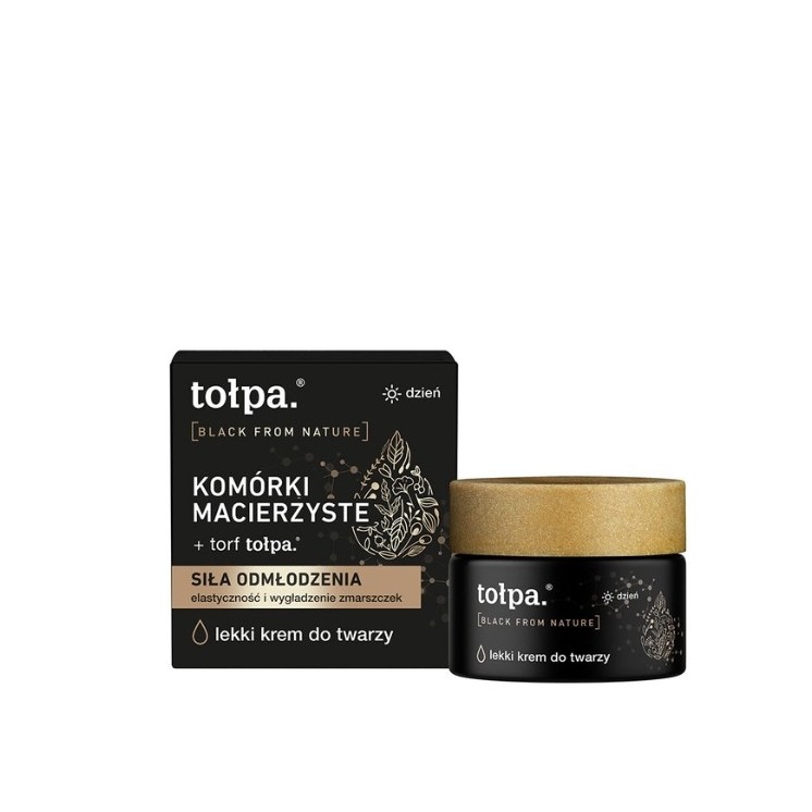 Tołpa Black From Natur lekki  Krem do twarzy na dzień Komórki Macierzyste 50 ml