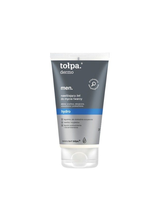 Tołpa Dermo Men Hydro Moisturizing face wash gel 150 ml