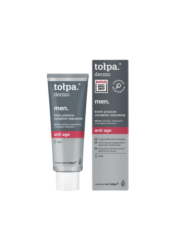 Tołpa Dermo Men Anti Age Krem do twarzy przeciw oznakom starzenia 40ml