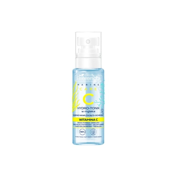 Bielenda C MARINE tonik w mgiełce głęboko nawilżający z witaminą C 100ml