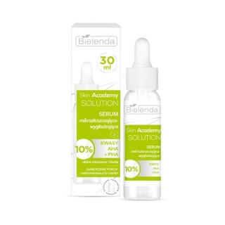 Bielenda SKIN ACADEMY SOLUTION Micro-exfoliating and smoothing Serum 30ml