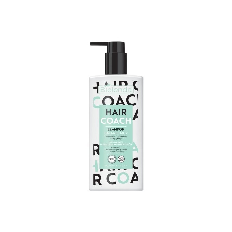 Bielenda HAIR COACH  szampon do przetłuszczającej się skóry głowy 300ml