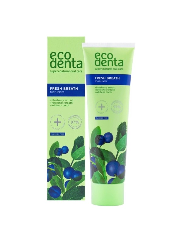 Ecodenta Fresh Breath Toothpaste Blueberry 100 ml