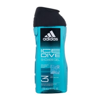 Adidas Żel pod prysznic dla mężczyzn 3in1 Ice Dive 250 ml