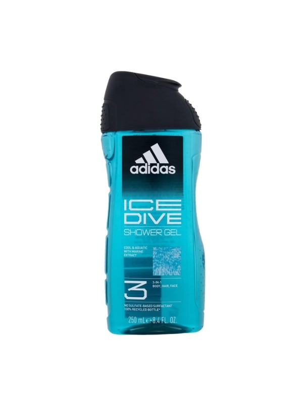 Adidas Shower gel for men 3in1 Ice Dive 250 ml