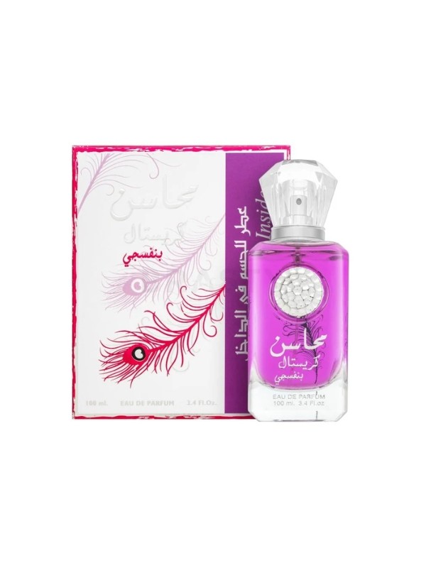 Lattafa Mahasin Crystal Violet Eau de Parfum for Women 100 ml