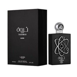 Lattafa Woda perfumowana dla mężczyzn Tharwah Silver 100 ml