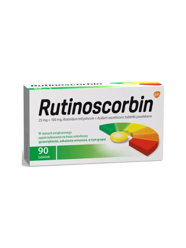 Rutinoscorbin 90 tabletek