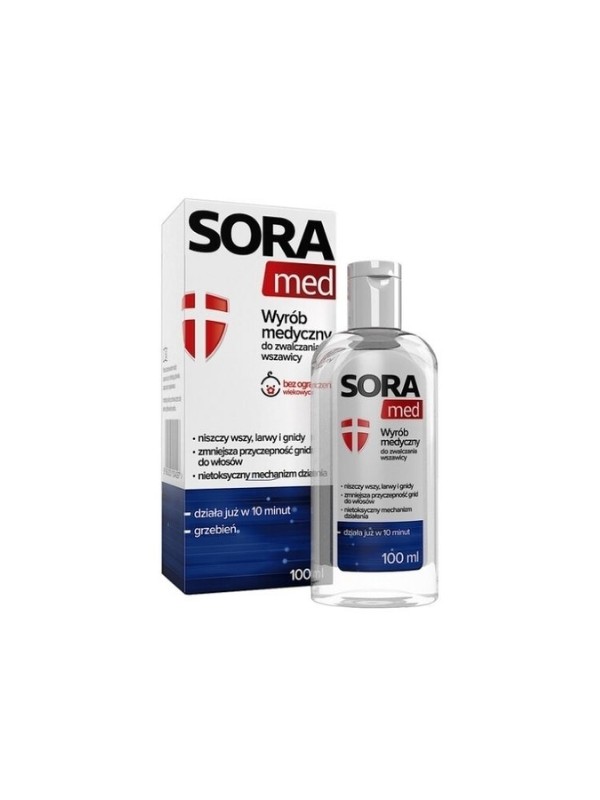 Sora Med Liquid to combat lice 100 ml