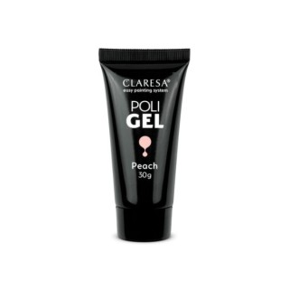 Claresa Poli Gel Żel budujący do paznokci Peach 30 g