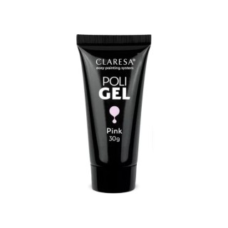 Claresa Poli Gel Żel budujący do paznokci Pink 30 g