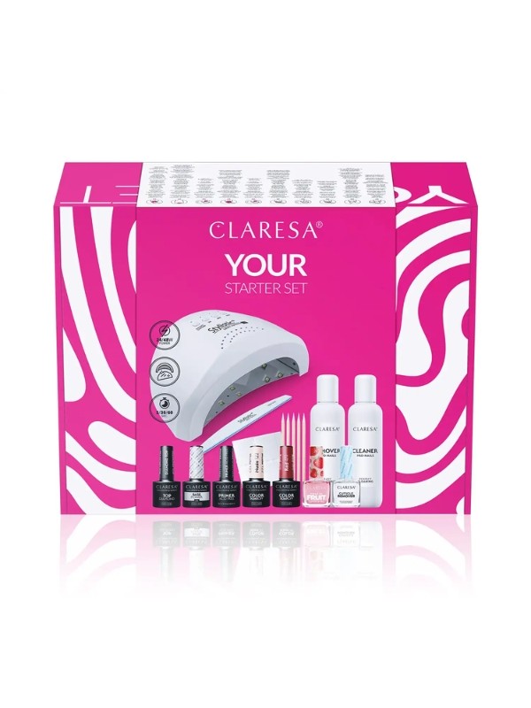 Claresa manicure Starter Set with UV Lamp