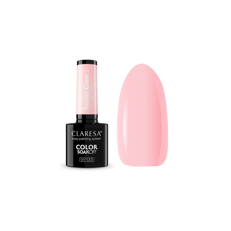Claresa Pastel Glam Hybrid varnish /2/ 5 g