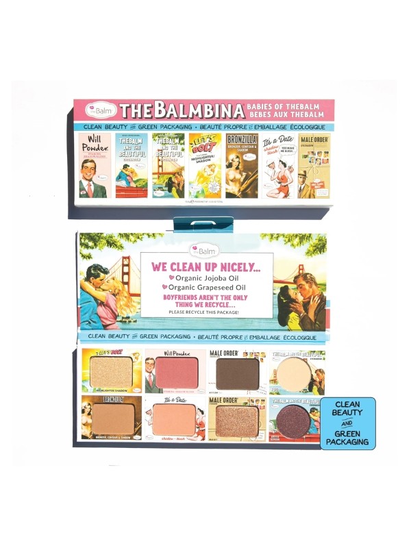 theBalm The Balmbina Paletka 8 Cieni do powiek 15,6 g