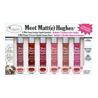 theBalm Meet Matte Hughes Mini Kit A set of six matte Lipsticks