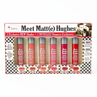 theBalm Meet Matte Hughes Mini Kit Liquid Lipstick Set /14/