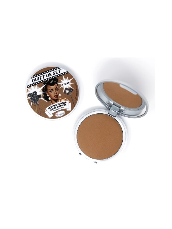 theBalm Quiet on Set pressed face powder /04/ Deep Neutral 8 g