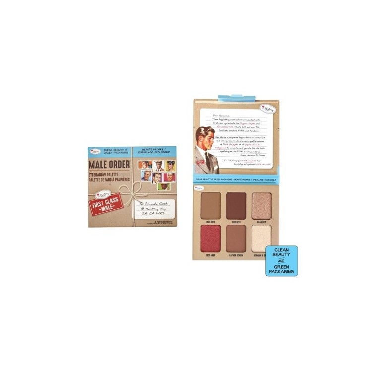 theBalm Male Order Paletka 6 Cieni do powiek First Class 13,2 g