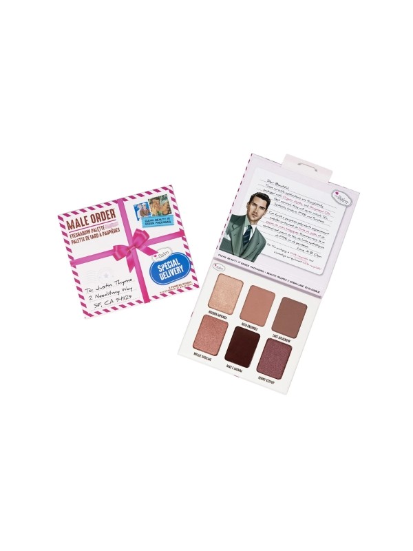 theBalm Male Order Palette of 6 Eyeshadows Special Delivery 13.2 g