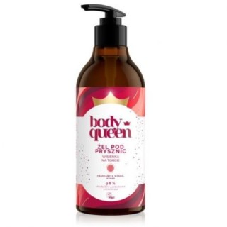 Body Queen regenerujący Żel pod prysznic Wisienka na torcie 400 ml