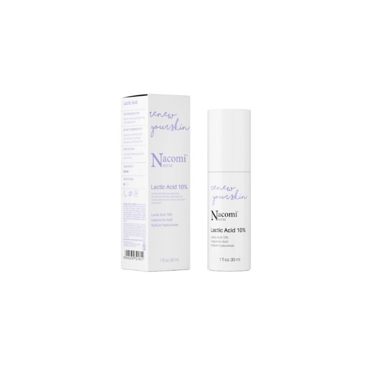 Nacomi Next Level Facial Serum with 10% Lactic Acid 30ml