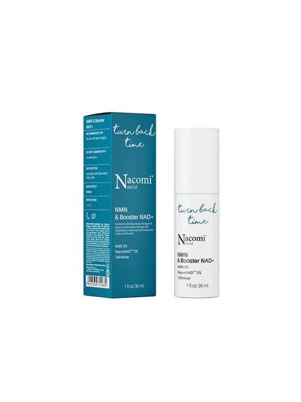 Nacomi Next Level Anti-aging Night Face Serum with NMN & Booster NAD+ 30ml