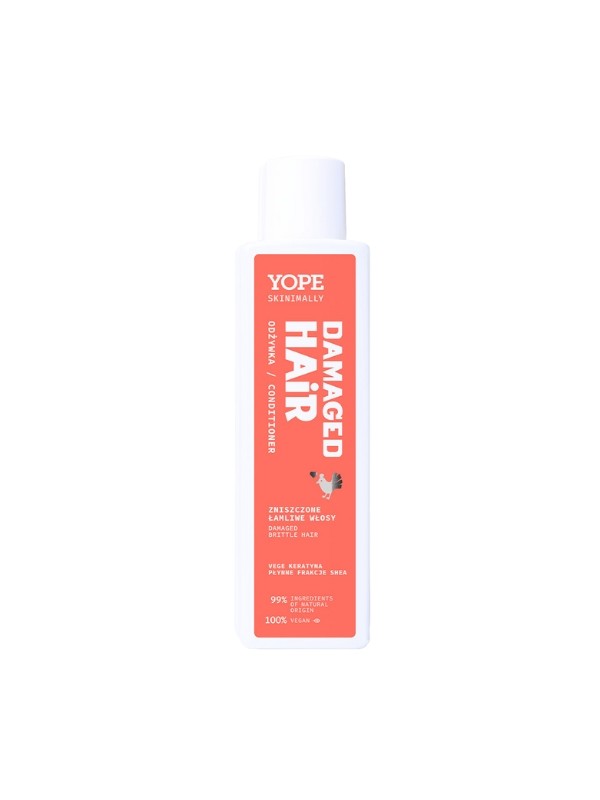 YOPE Skinimally Damage Hair Conditioner for brittle and damaged hair 250 ml