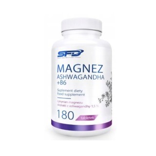 SFD Magnez Ashwagandha + B6 180 kapsułek