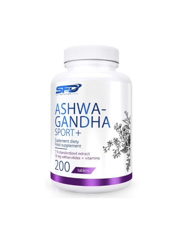 SFD Ashwagandha Sport+  200 tabletek