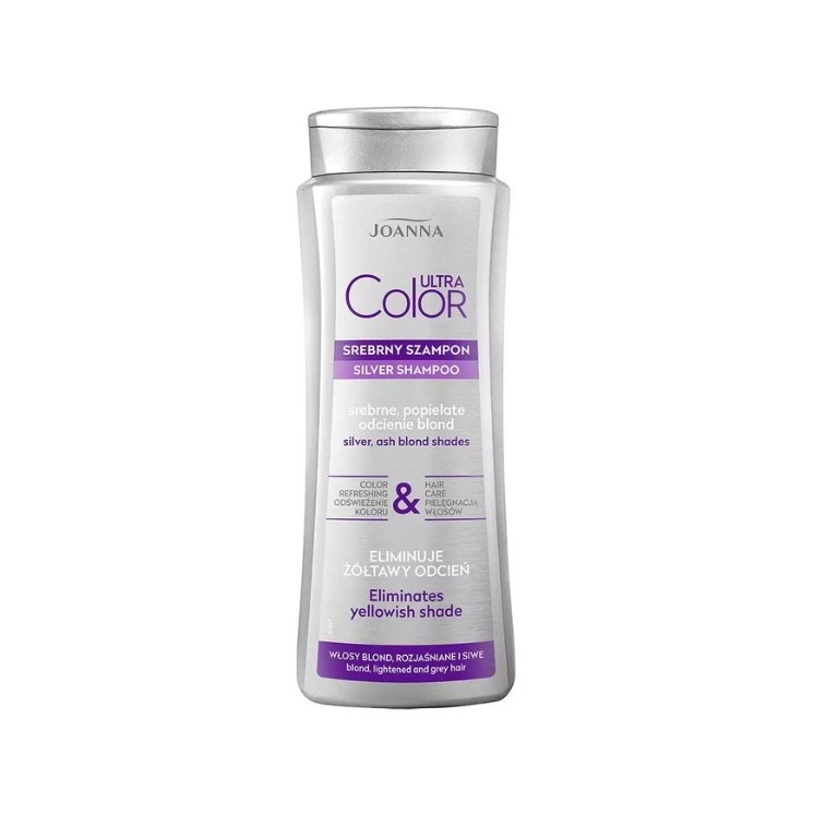 Joanna Ultra Color Shampoo for hair silver shades of blond 400 ml