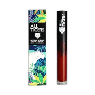 All Tigers Natural & Vegan Liquid Lipstick /889/ Command Respect 8 ml