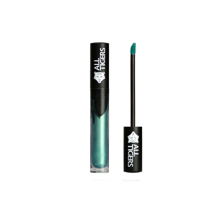 All Tigers Natural & Vegan metaliczna Szminka w płynie /989/ Steal The Show 8 ml