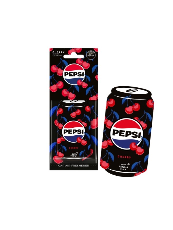 Aroma Car Pepsi Cellulose Cherry car fragrance pendant, 1 piece