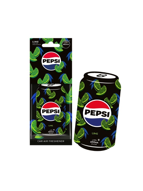 Aroma Car Pepsi Cellulose Lime car fragrance pendant, 1 piece