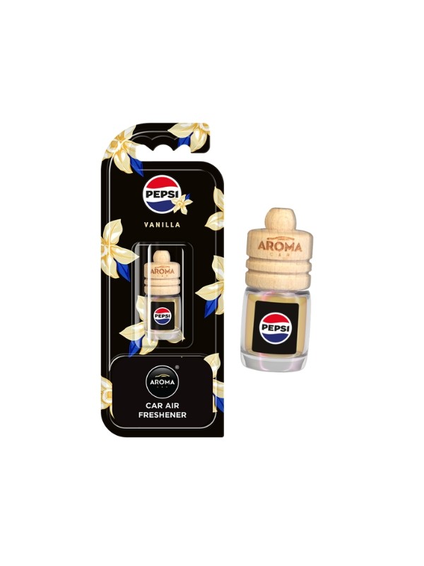 Aroma Car Pepsi Wood Mini Car fragrance pendant Vanilla 5 ml