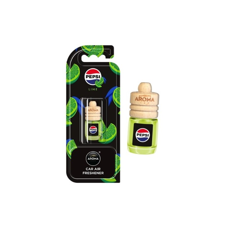 Aroma Car Pepsi Wood Mini Zawieszka zapachowa do samochodu Lime 4,5 ml