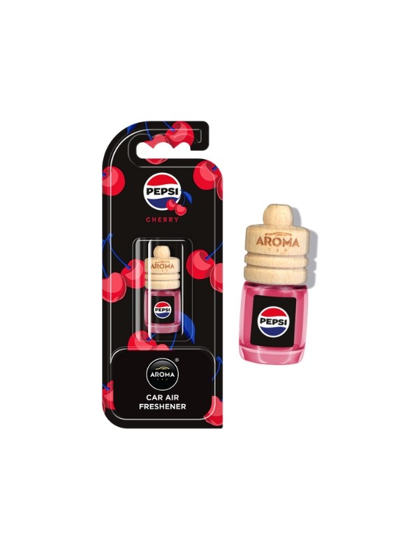 Aroma Car Pepsi Wood Mini Car fragrance pendant Cherry 5 ml