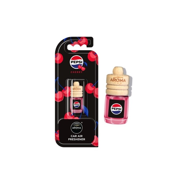 Aroma Car Pepsi Wood Mini Zawieszka zapachowa do samochodu Cherry 4,5 ml