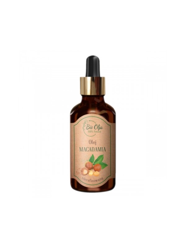 Bio Olja Macadamia oil, unrefined, 50 ml