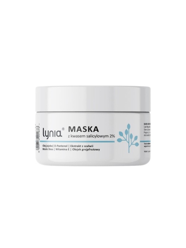 Lynia Maska do twarzy z 2% kwasem salicylowym 50 ml