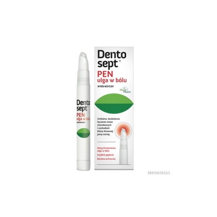 Dentosept Pen Ulga w bólu Żel 3,3 ml