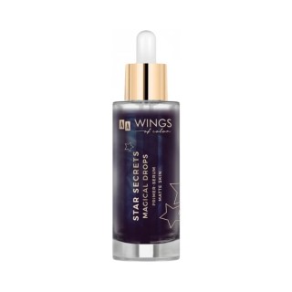 AA Wings of Color STAR SECRETS Black Magical Drops Mattifying Base - face serum 30 ml