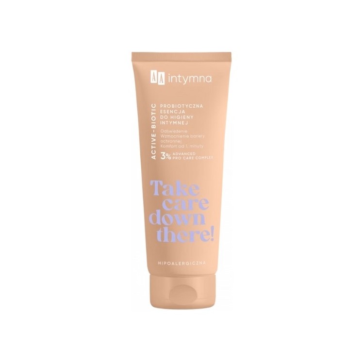 AA Intymna Active-Biotic  prebiotyczna Esencja do higieny intymnej 250 ml