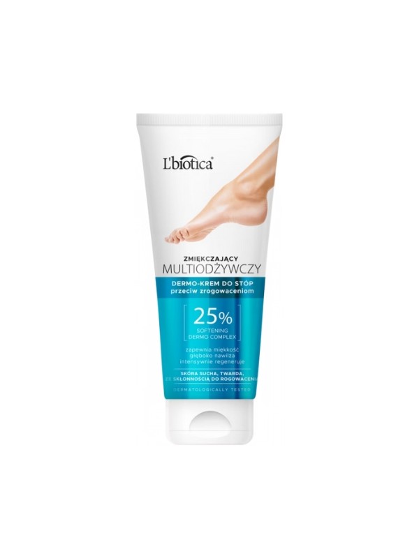 L'Biotica softening multi-nourishing Dermo foot cream against calluses 100 ml